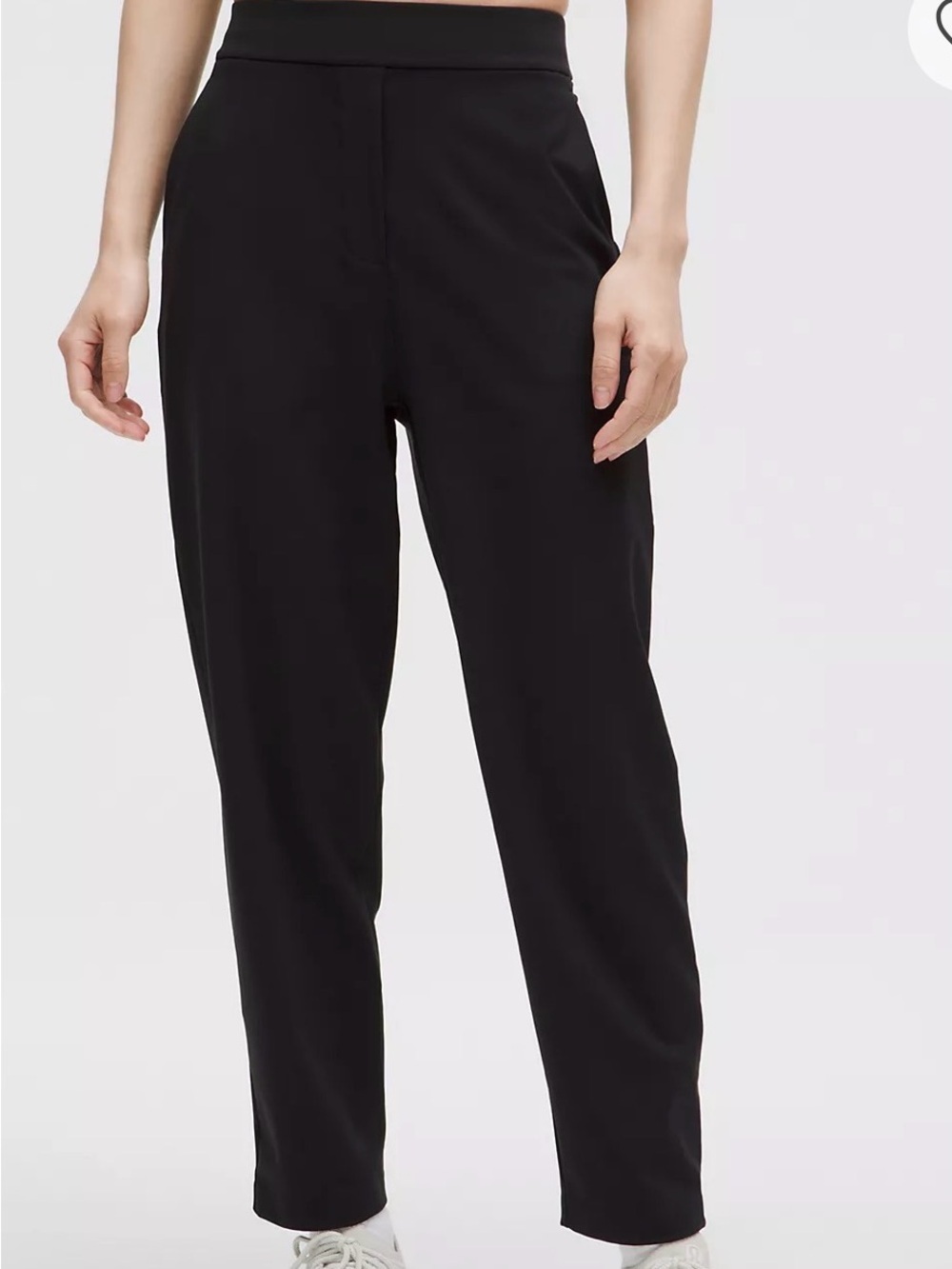 lululemon athletica Men's Black Stretch Dress Pants